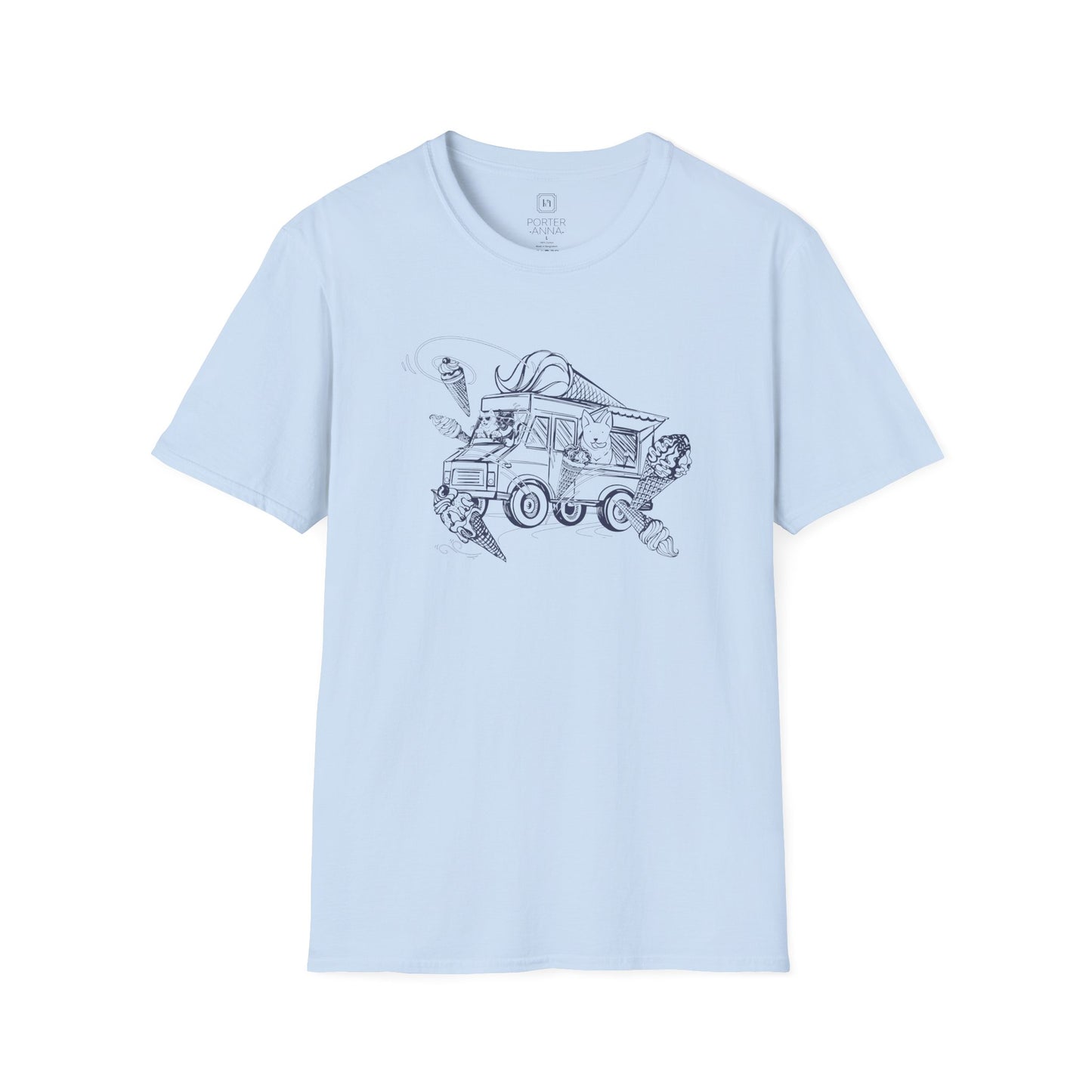 NYP Adult Tee | Cat Ice Cream