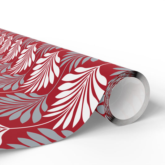 Gift Wrap | Red & Gray | Deco