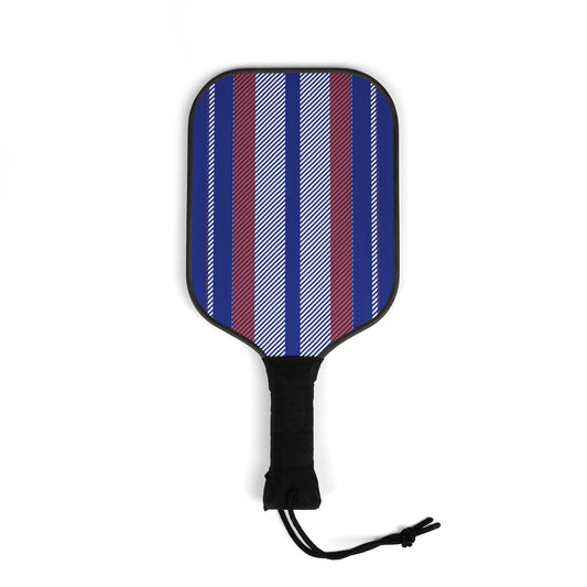 Pickleball Paddle Kit | Bright Blue & Orange | Stripe