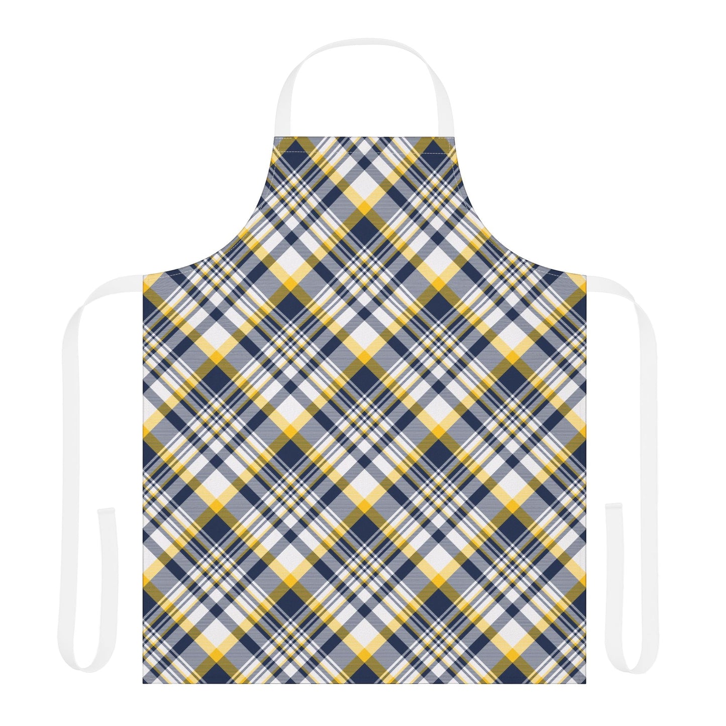 Apron | Yellow & Blue | Tartan