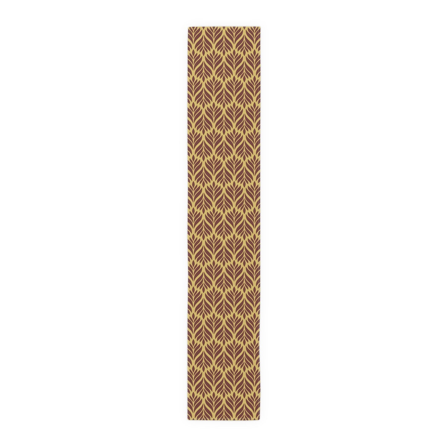 Table Runner | Red & Yellow | Palm