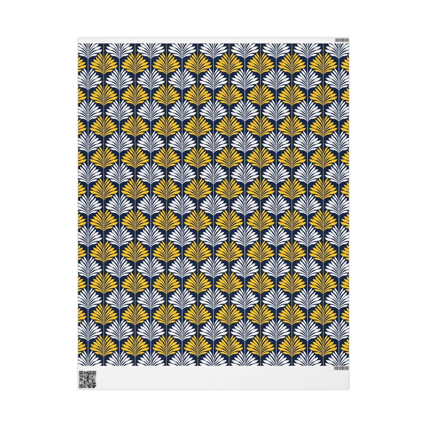 Gift Wrap | Yellow & Blue | Deco