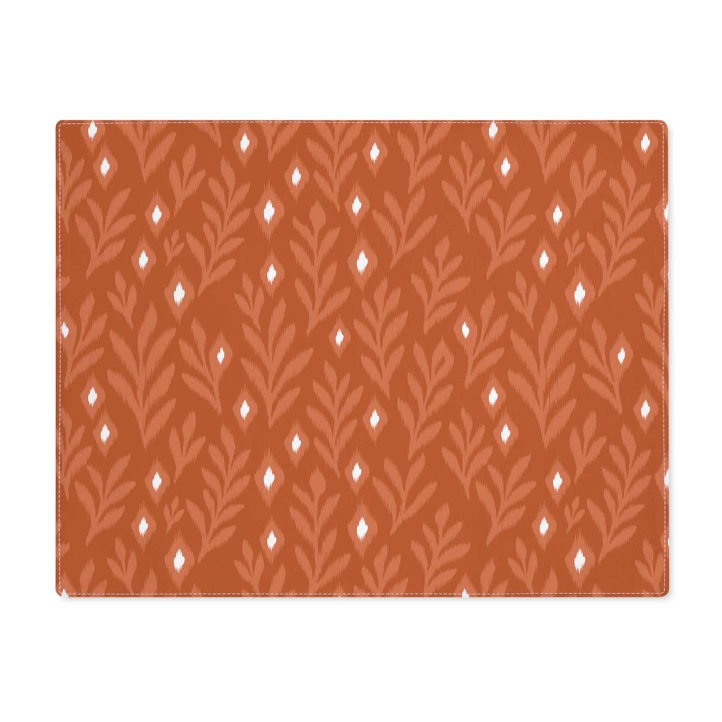 Placemat | Dark Orange & White | Laurel