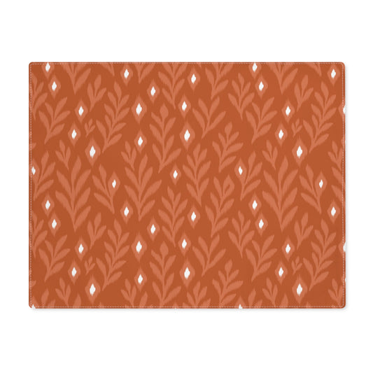 Placemat | Dark Orange & White | Laurel