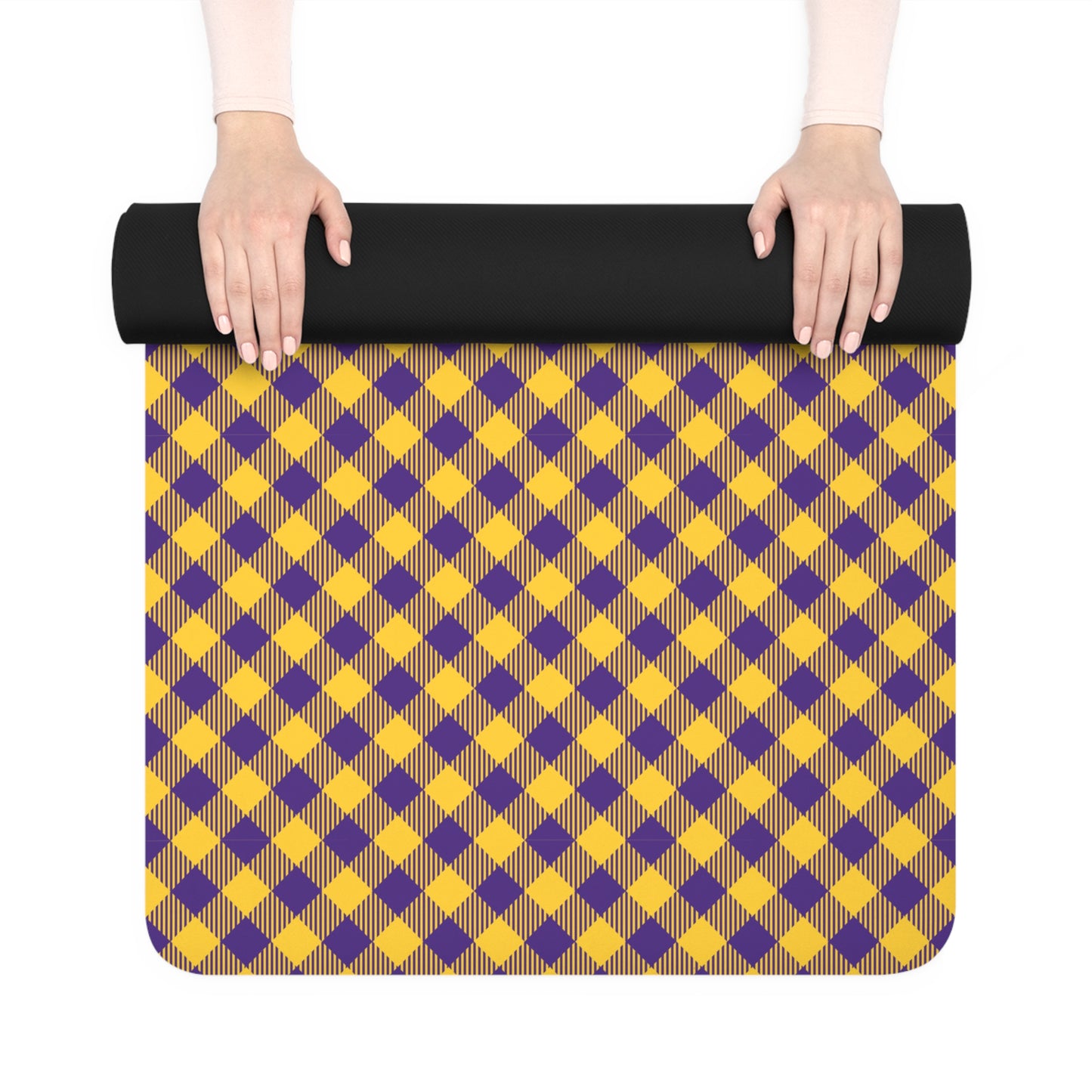 Yoga Mat | Baton Rouge, Louisiana | Gingham