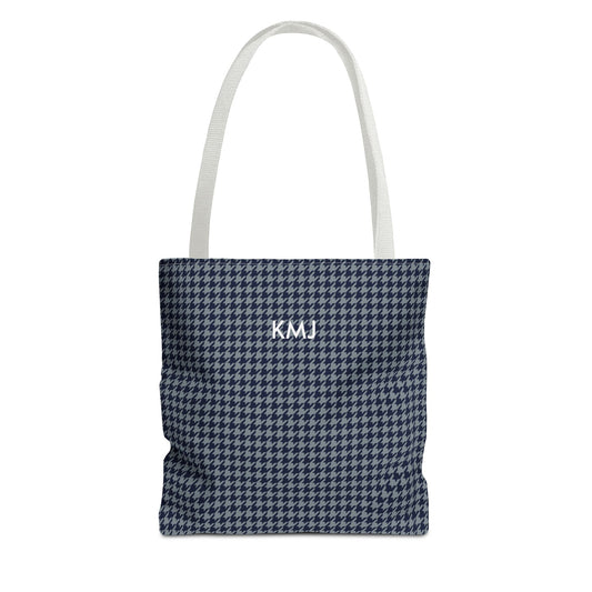 Totes - Personalized | Navy & White | Houndstooth