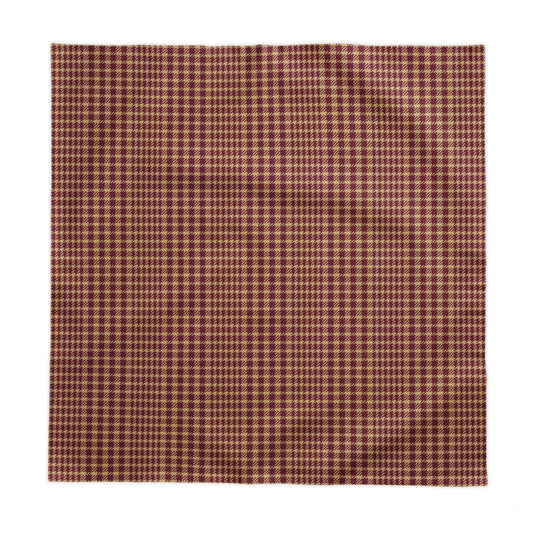 Tablecloth | Maroon & Gold | Tweed