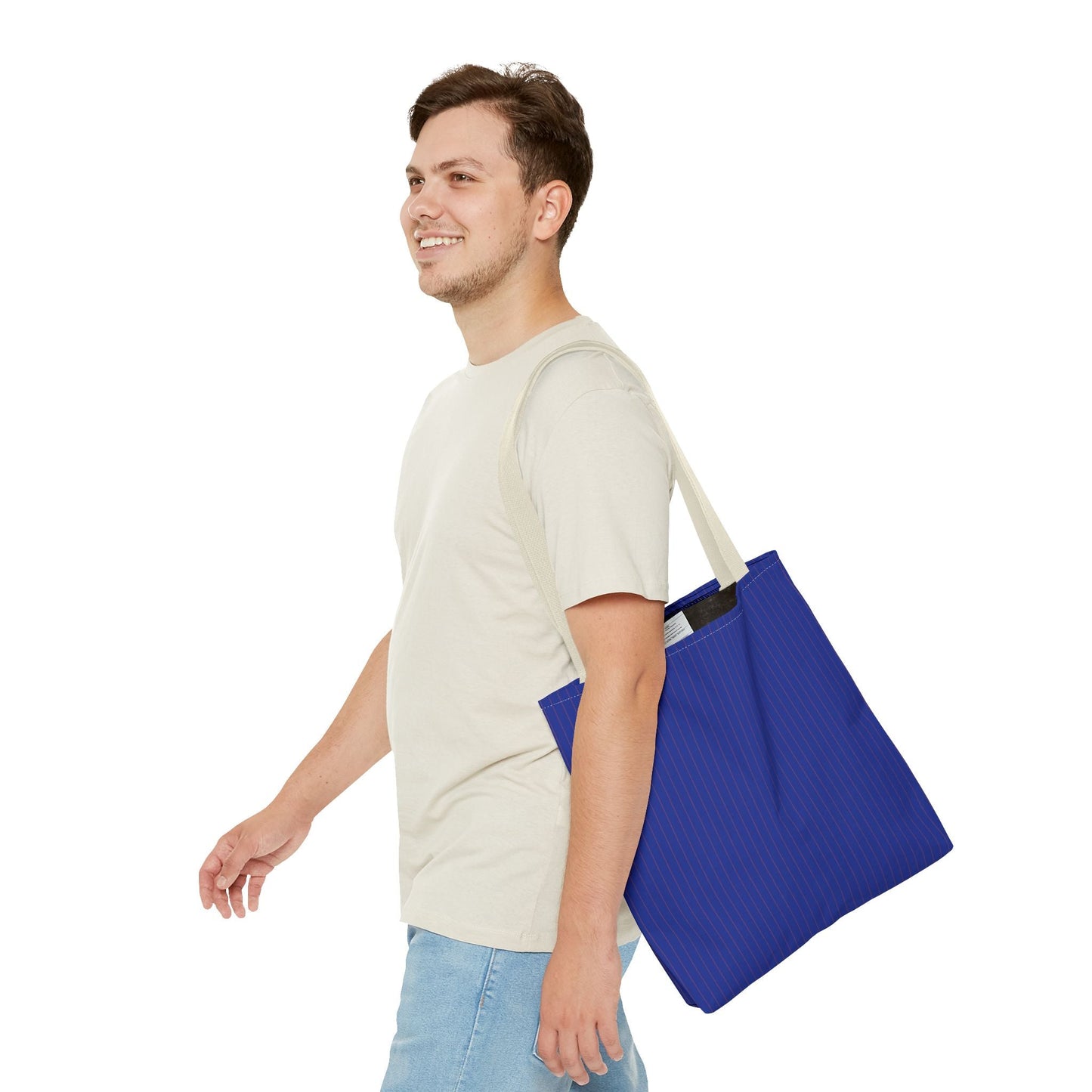 Totes | Bright Blue & Orange | Pinstripe