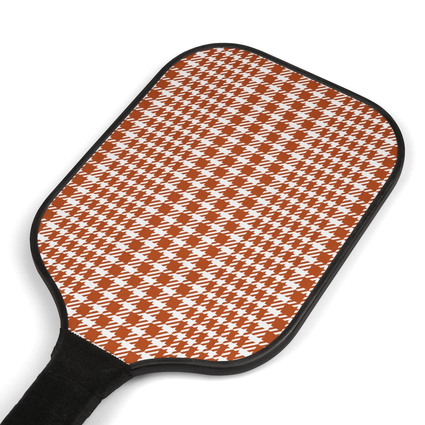 Pickleball Paddle Kit | Dark Orange & White | Tweed