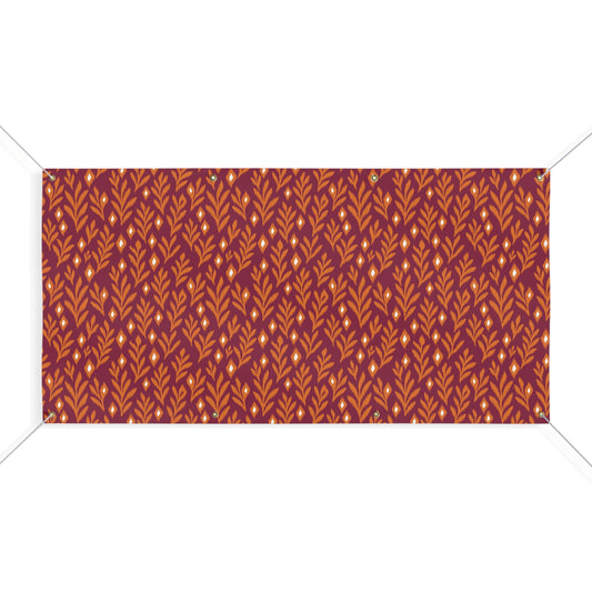 Banner | Maroon & Orange | Laurel