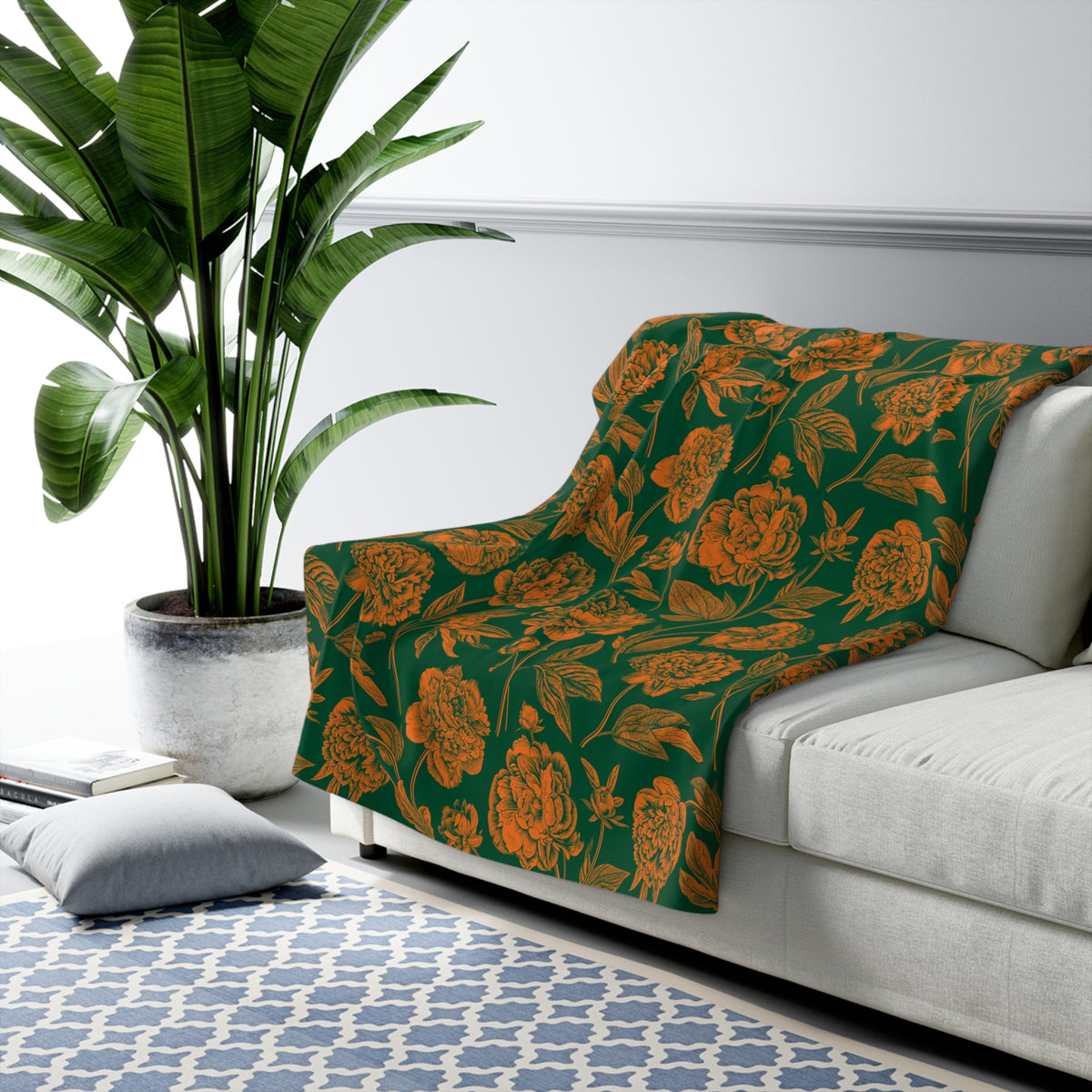 Sherpa Blanket | Miami, Florida | Peony
