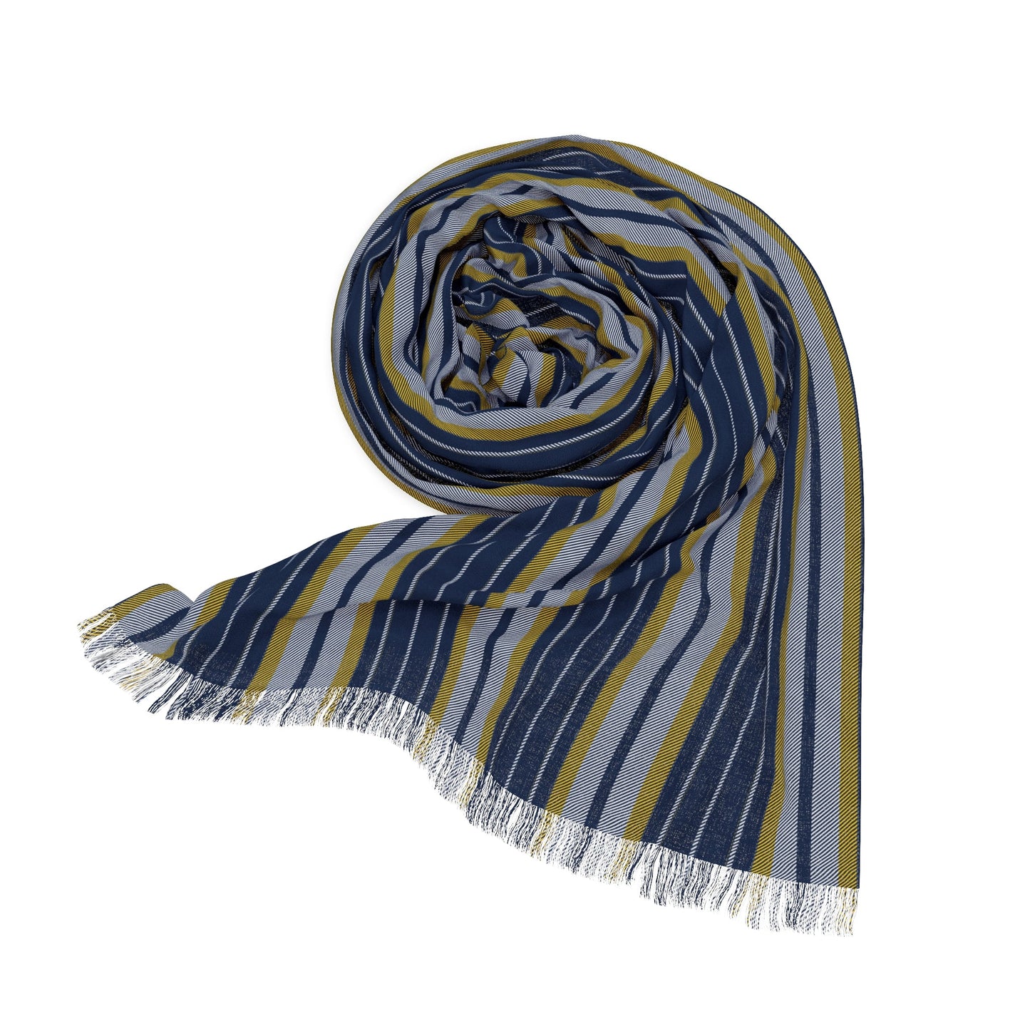 Scarf | Yellow & Blue | Stripe