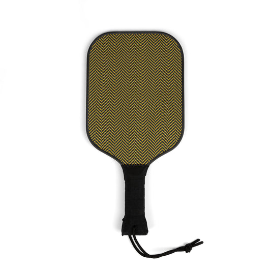 Pickleball Paddle Kit | Yellow & Blue | Herringbone