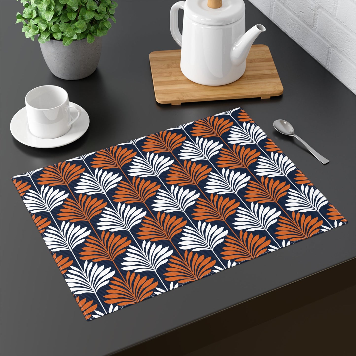 Placemat | Orange & Blue | Deco