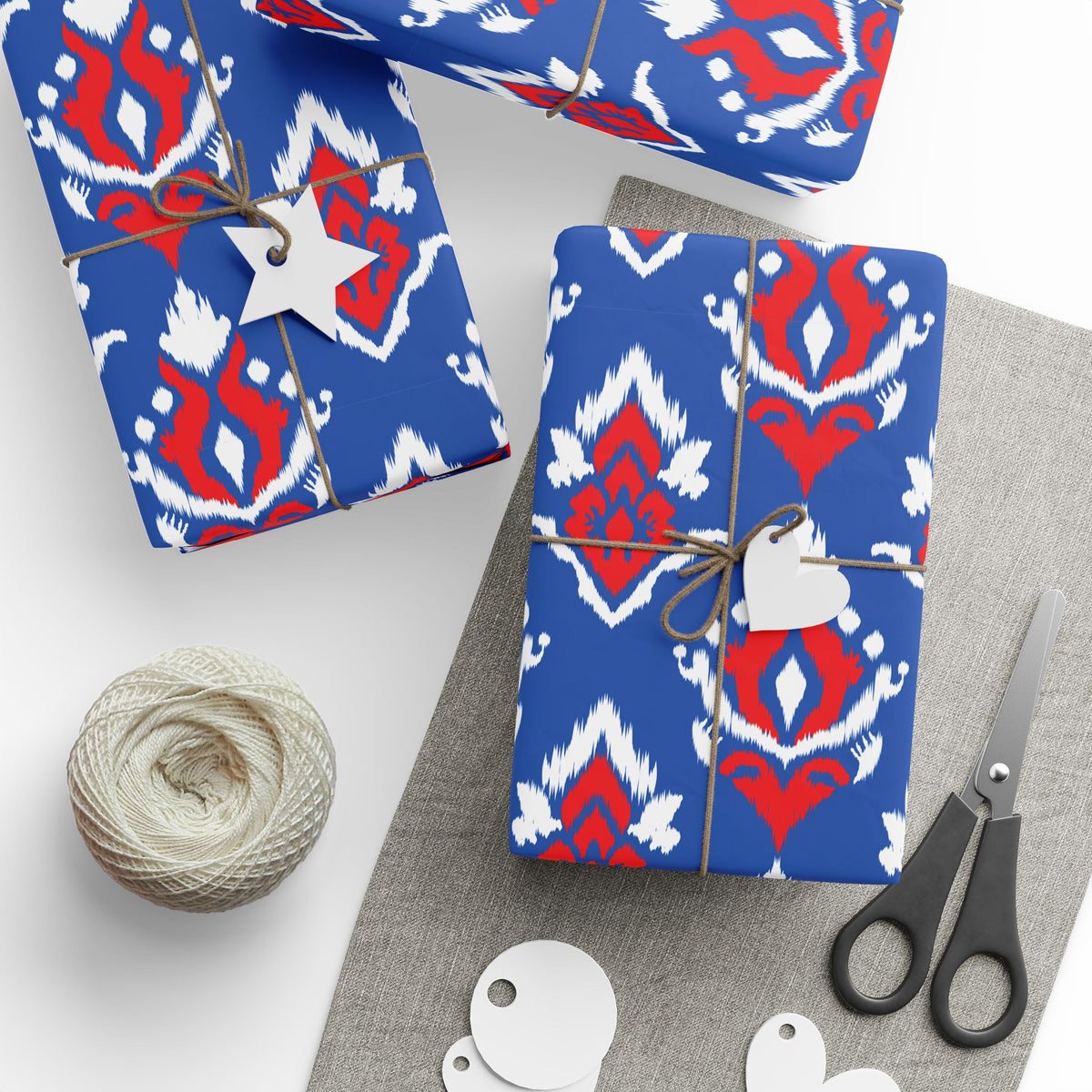 Gift Wrap | Lawrence, Kansas | Ikat