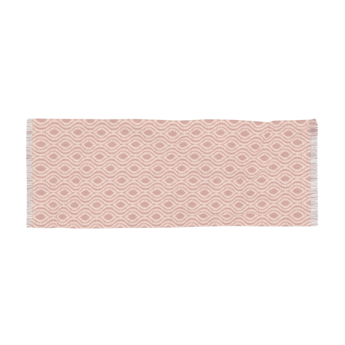 Scarf | Dark Orange & White | Ogee