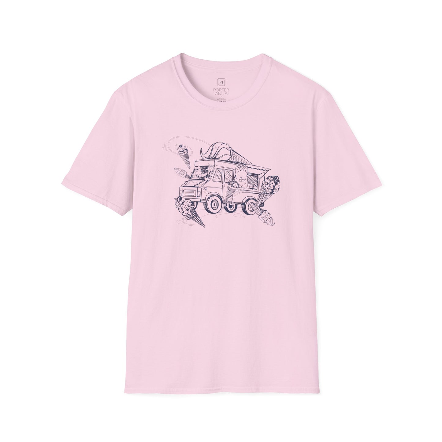 NYP Adult Tee | Cat Ice Cream