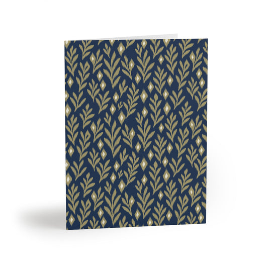 Notecards | Blue & Gold | Laurel