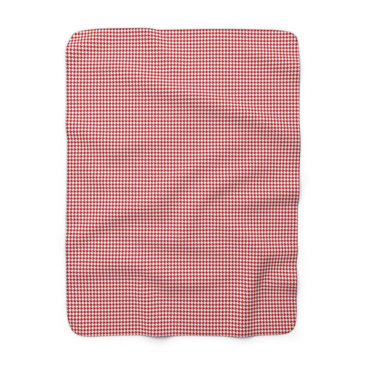 Sherpa Blanket | Madison, Wisconsin | Houndstooth