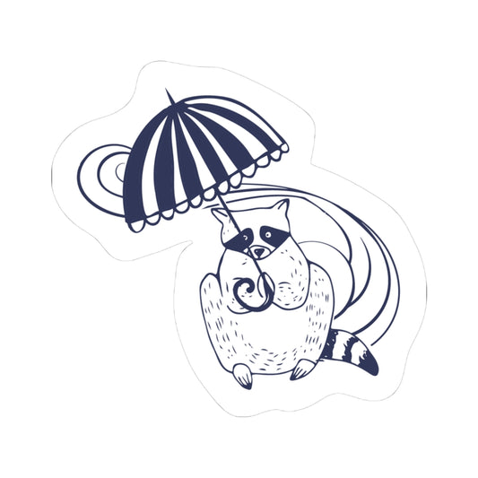 NYP Sticker | Raccoon Umbrella
