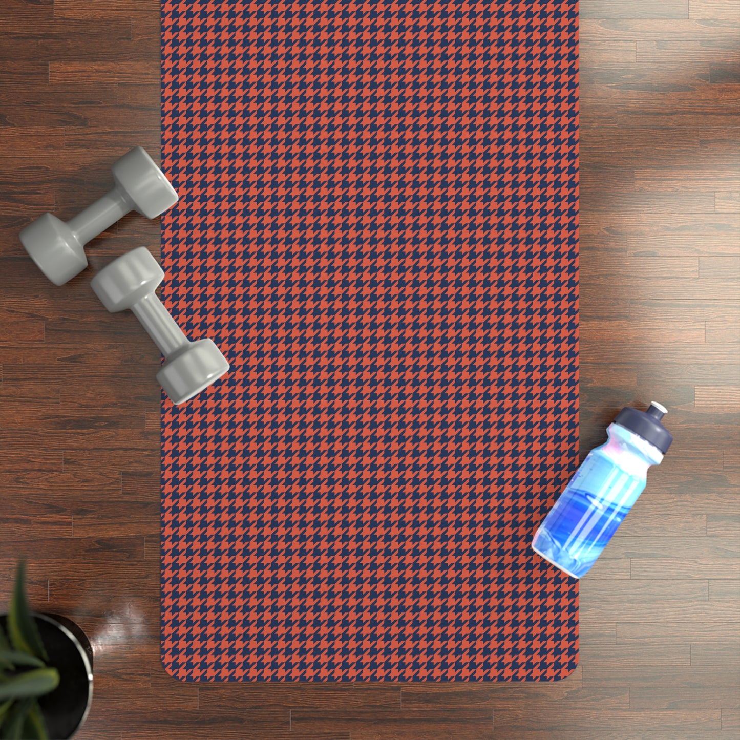 Yoga Mat | Charlottesville, VA | Houndstooth