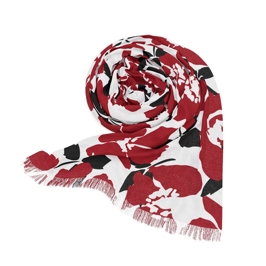 Scarf | Red & Black | Poppy