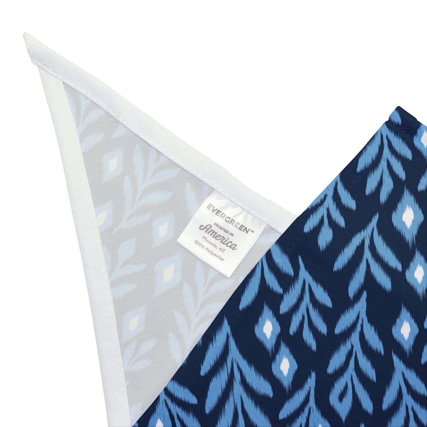 Pet Bandana | Light Blue & White | Laurel