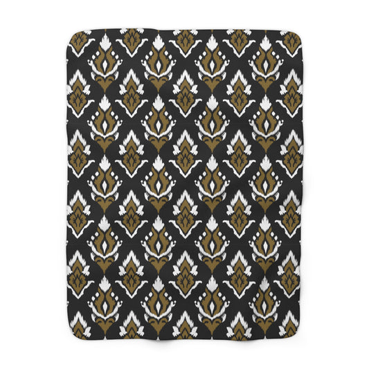 Sherpa Fleece Blanket | Winston Salem, North Carolina | Ikat