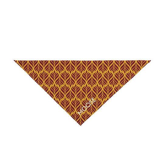 Pet Bandana- Personalized | Red & Yellow | Palm