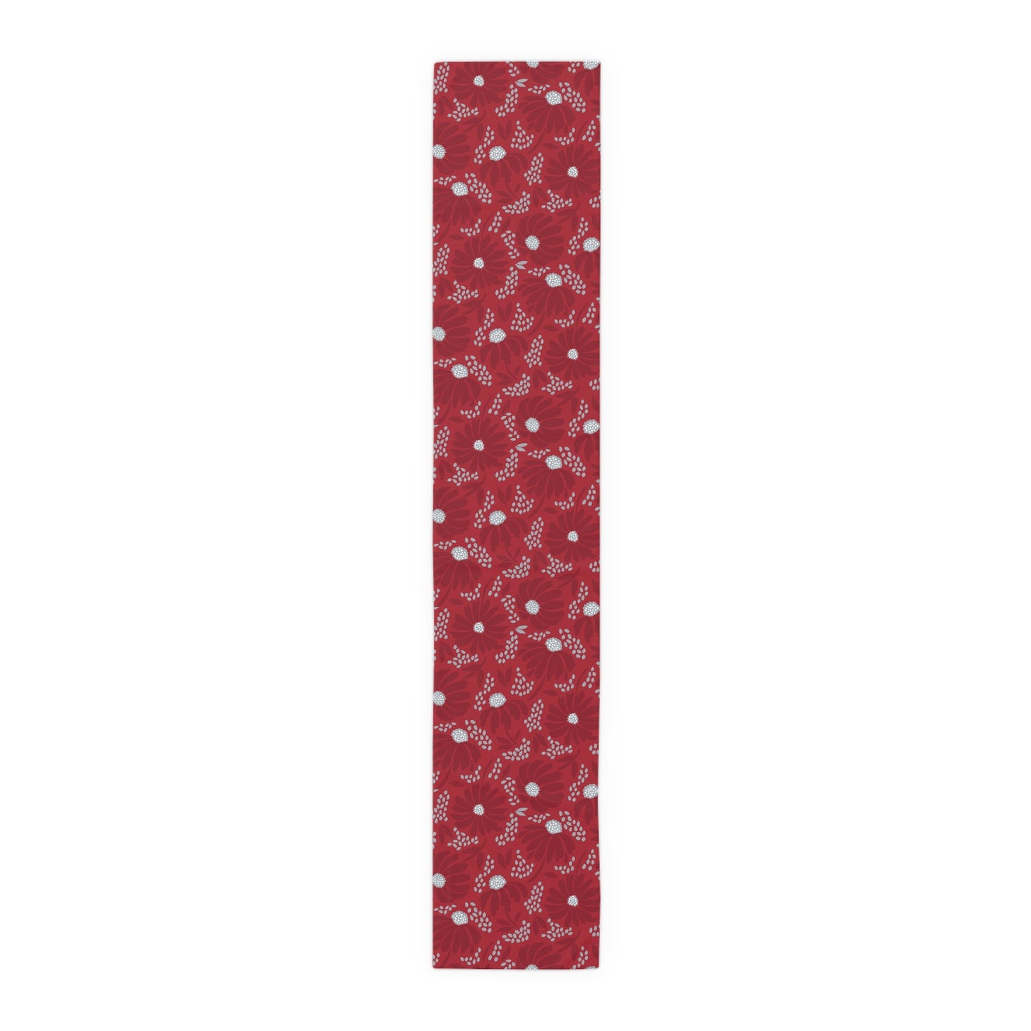 Table Runner | Red & Gray | Bellis