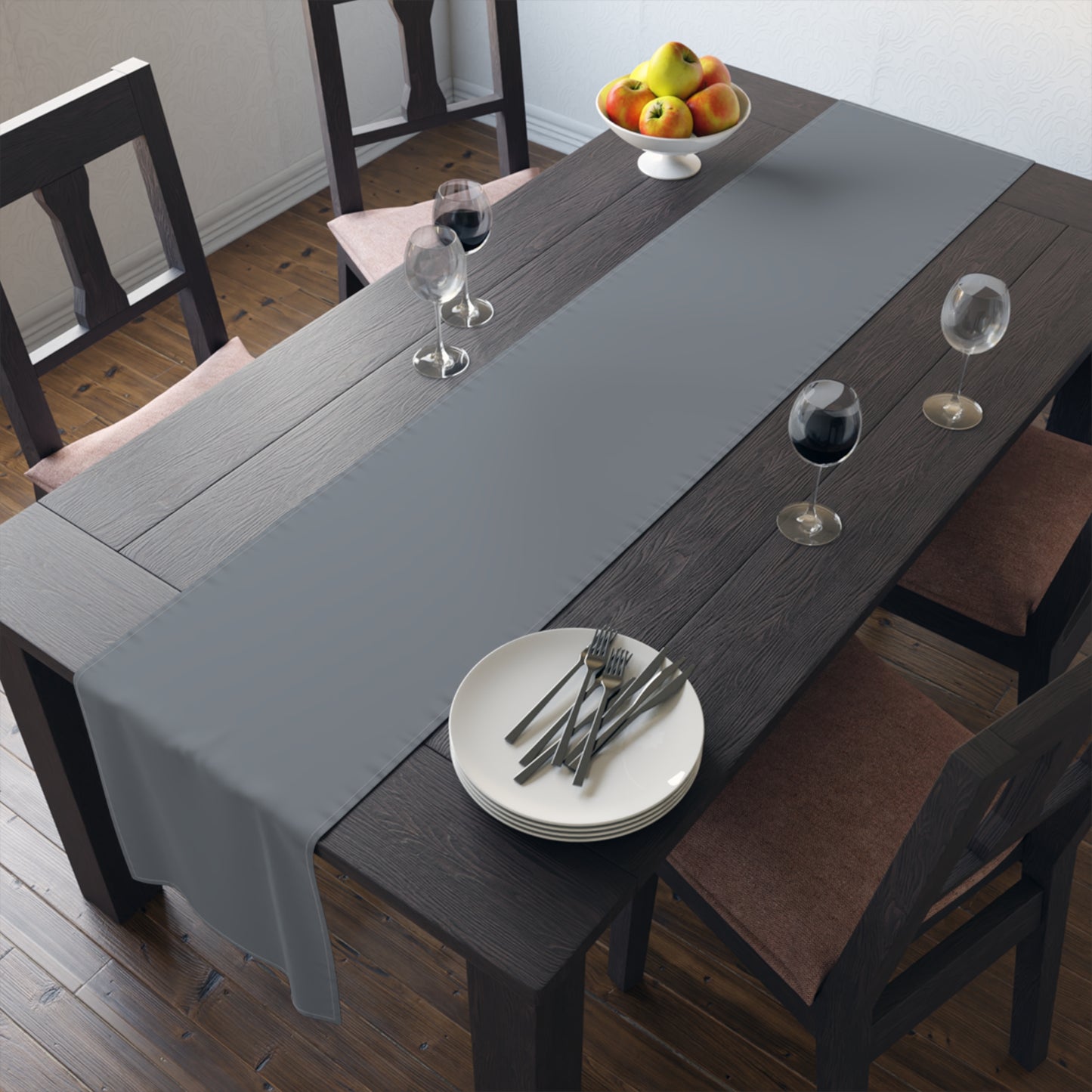 Table Runner | Storrs, Connecticut | Light