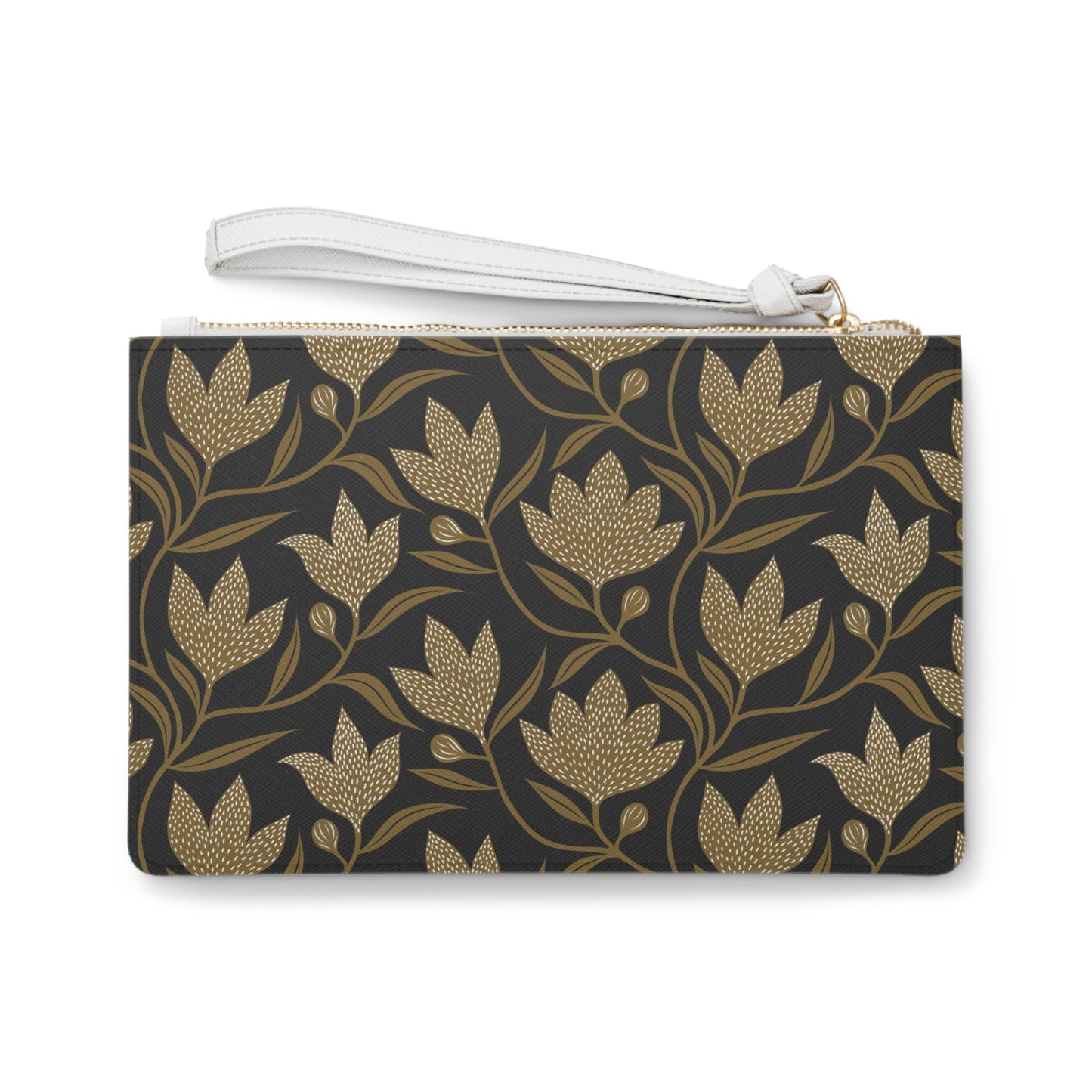 Clutch Bag | Black & Gold | Magnolia