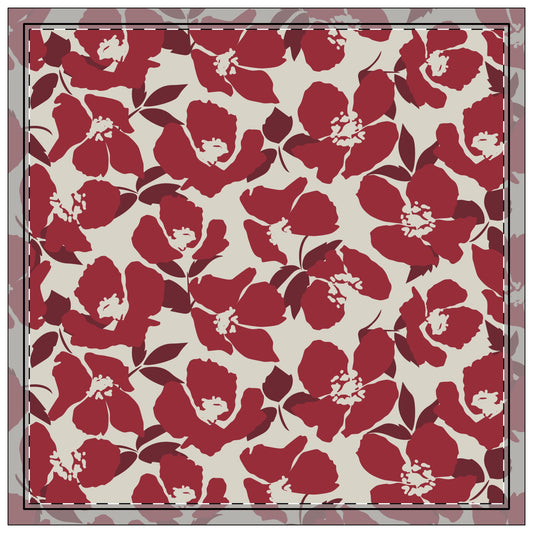 Napkin 4-set | Tuscaloosa, Alabama | Poppy