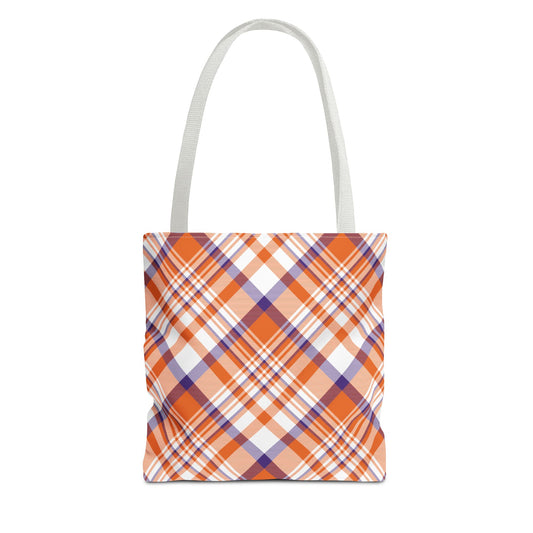 Tote Bag | Clemson, SC | Tartan