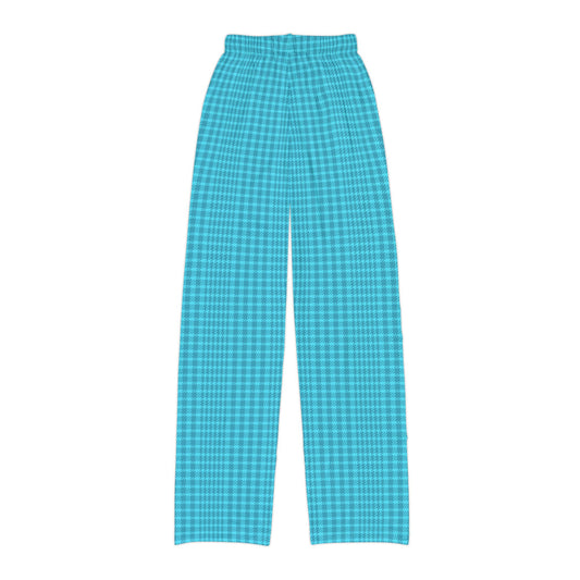 Youth PJ Pants | Greyhounds | Teal Tartan