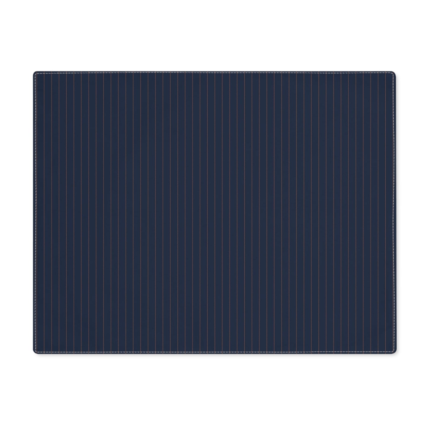 Placemat | Orange & Blue | Pinstripe
