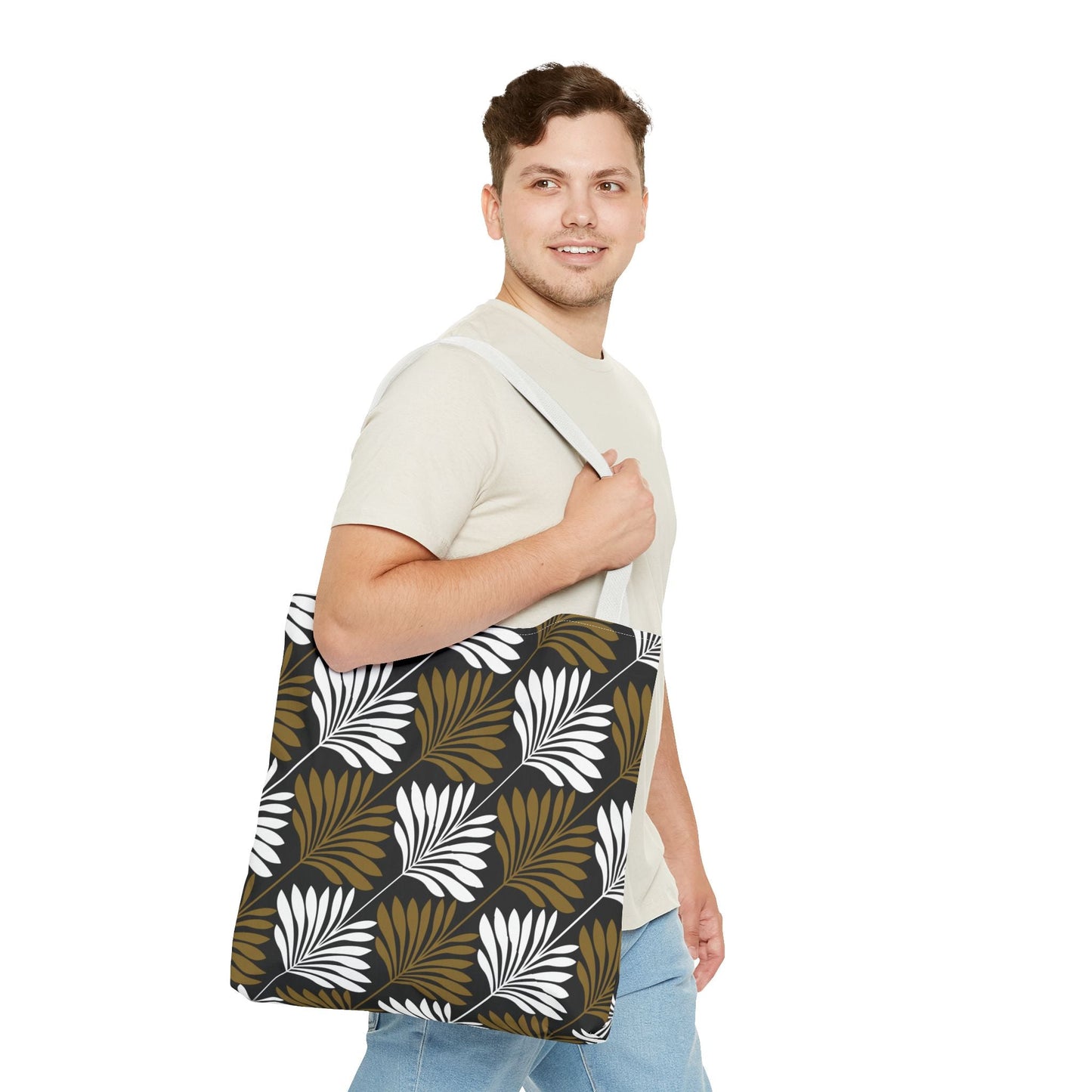 Tote Bag | Black & Gold | Deco