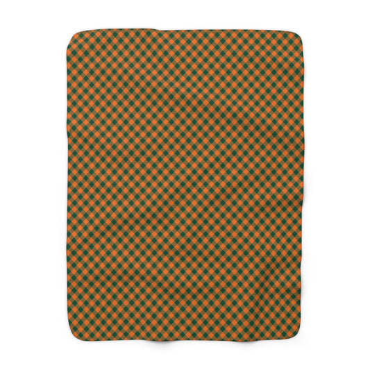 Sherpa Blanket | Miami, Florida | Gingham