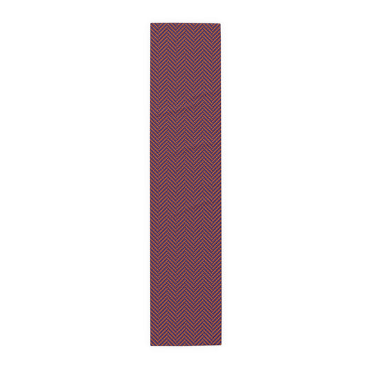 Table Runner | Clemson, South Carolina | Herringbone