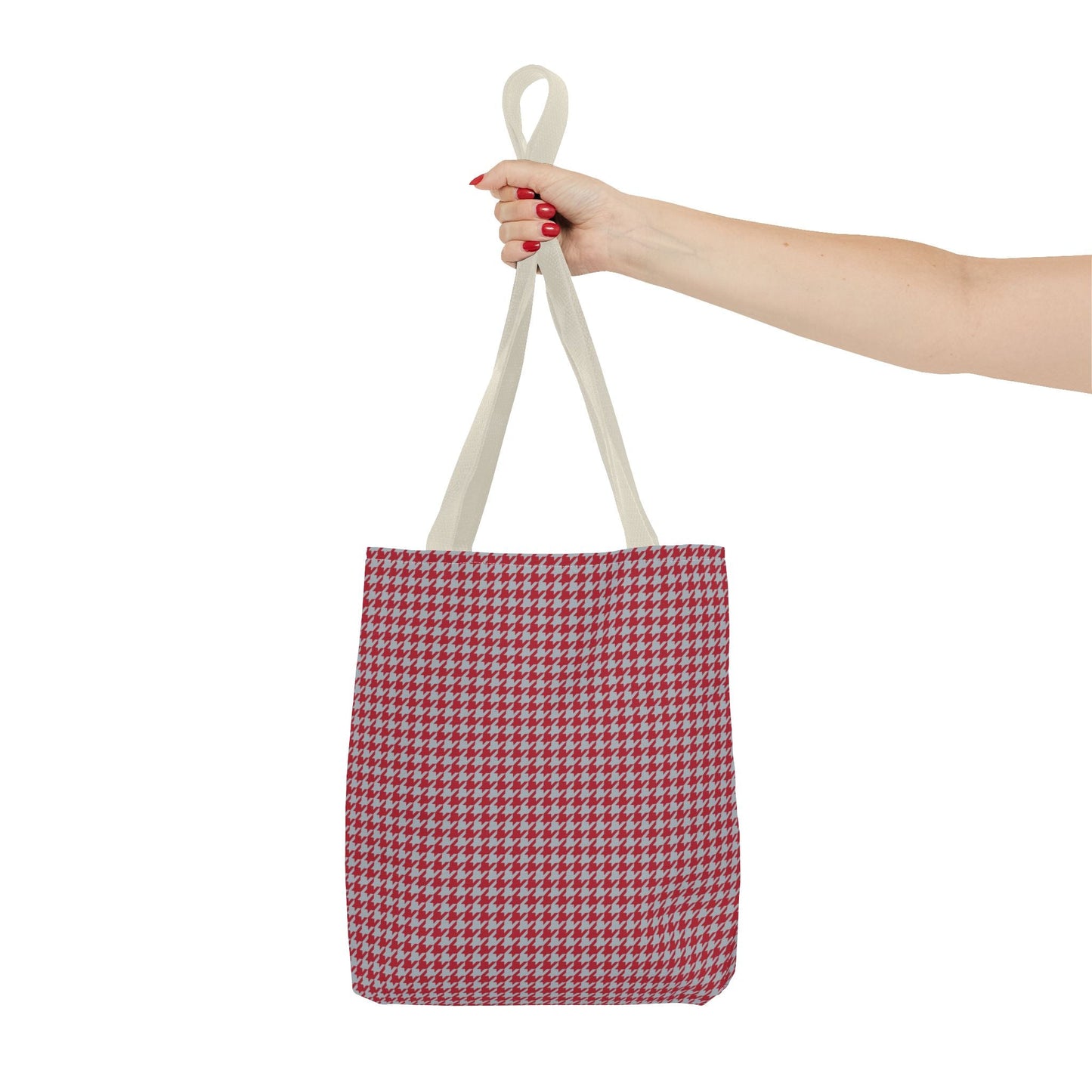 Totes | Red & Gray | Houndstooth