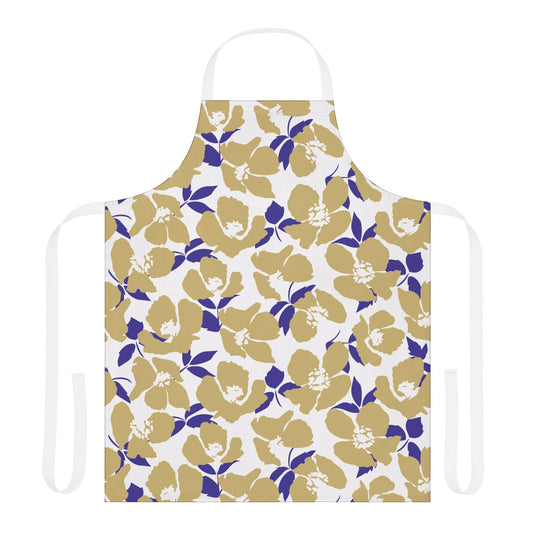 Apron | Purple & Gold | Poppy
