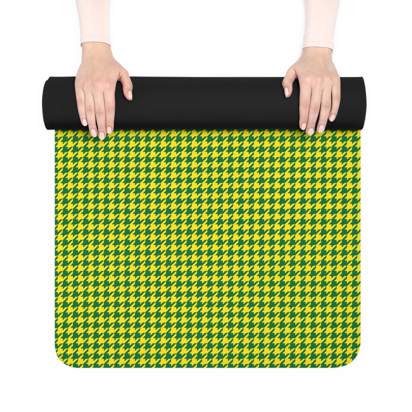 Yoga Mat | Eugene, Oregon | Houndstooth