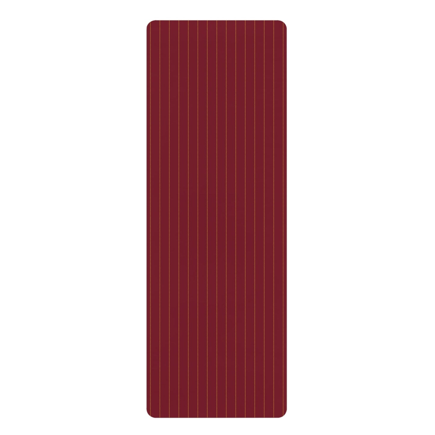 Yoga Mat | Red & Yellow | Pinstripe