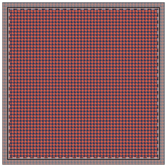 Napkin 4-set | Charlottesville, Virginia | Houndstooth