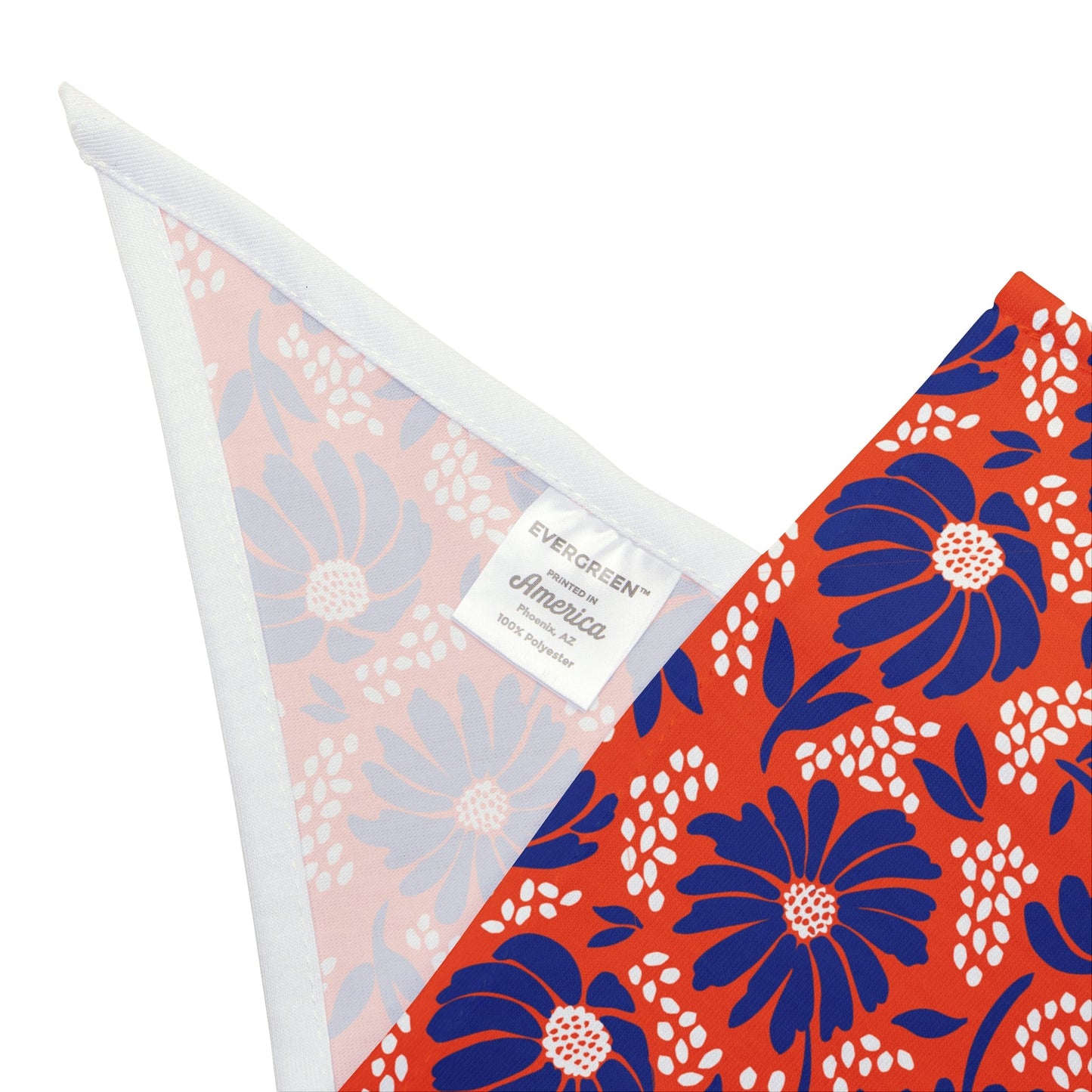Pet Bandana | Bright Blue & Orange | Bellis