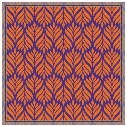 Napkin 4-set | Clemson, South Carolina | Palm