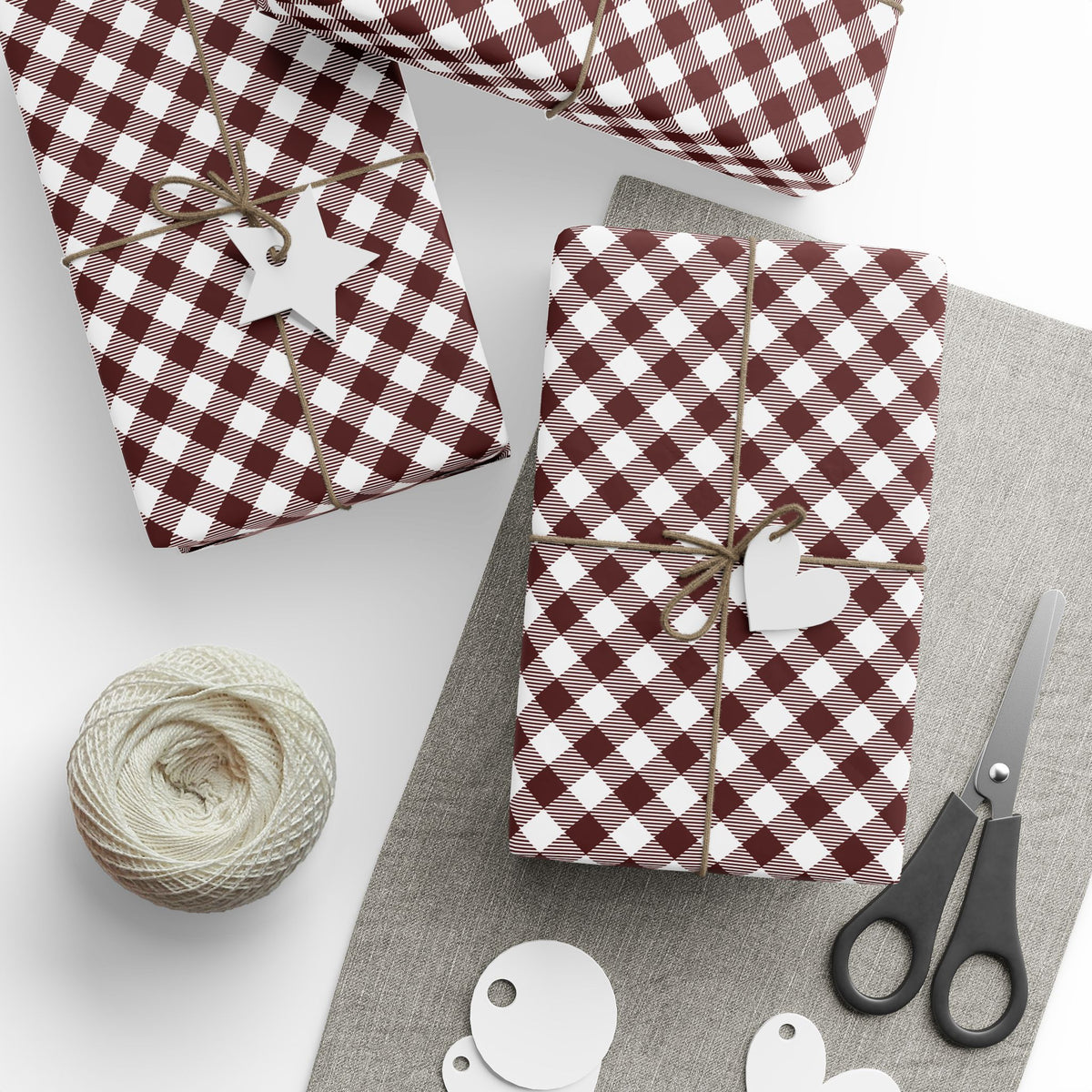 Gift Wrap | College Station, Texas | Gingham