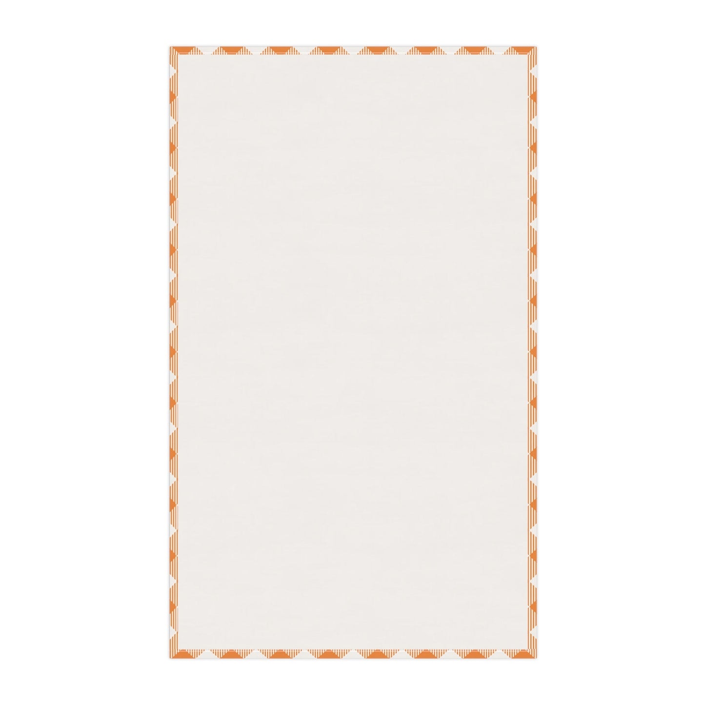 Tea Towel | Orange & White | Gingham