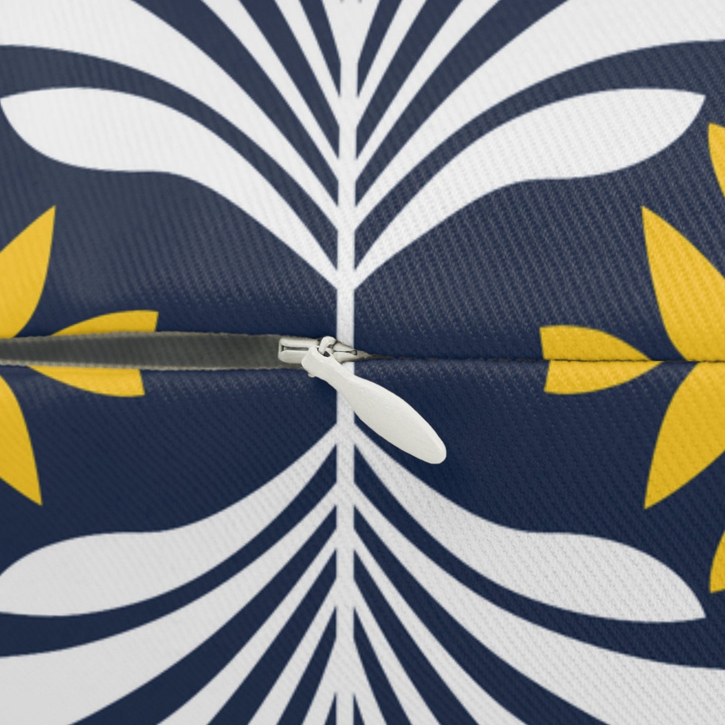 Pillow | Yellow & Blue | Deco