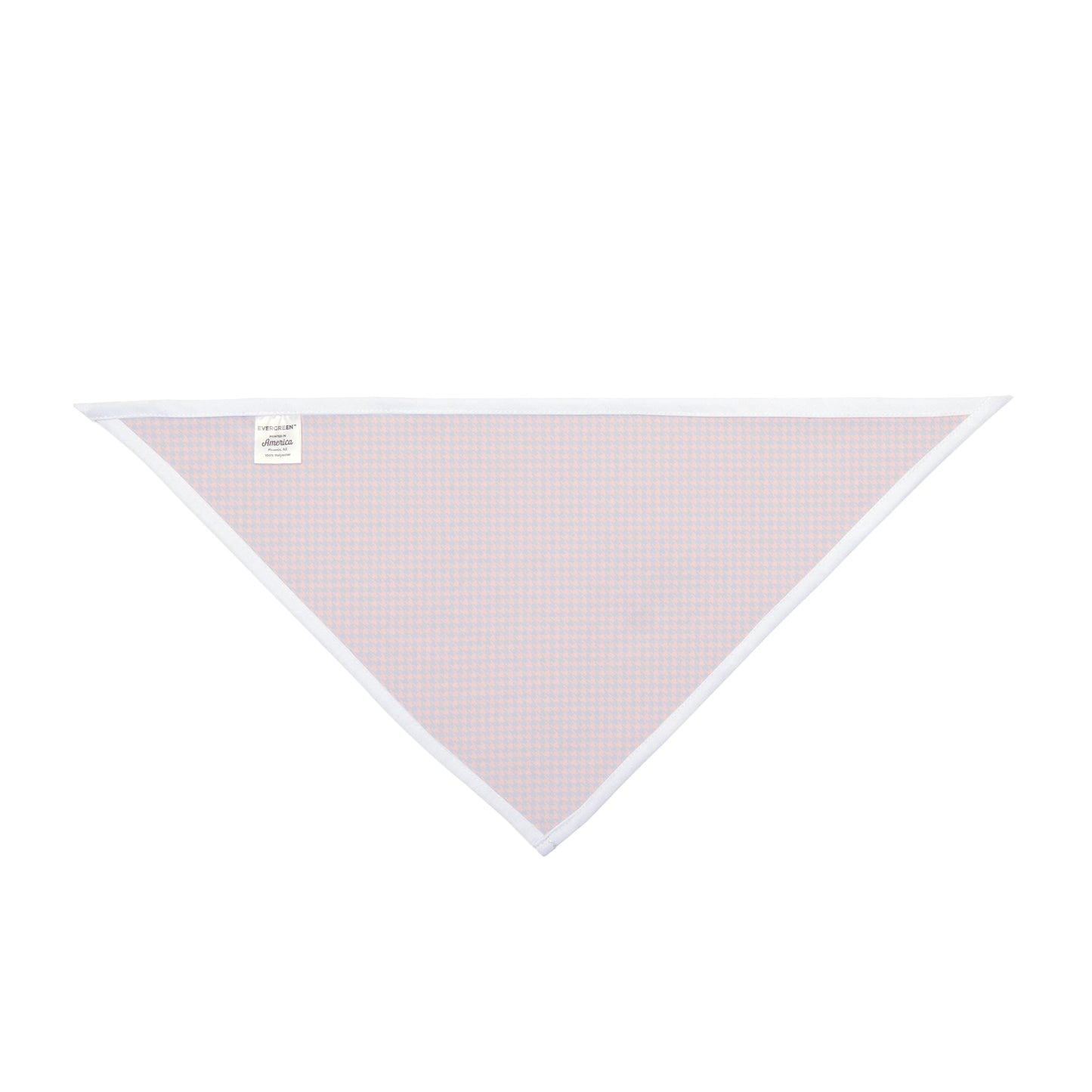 Pet Bandana | Bright Blue & Orange | Houndstooth